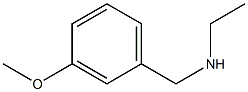 ethyl[(3-methoxyphenyl)methyl]amine Struktur