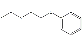 ethyl[2-(2-methylphenoxy)ethyl]amine Struktur