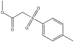 methyl 2-[(4-methylbenzene)sulfonyl]acetate Struktur