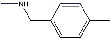 methyl[(4-methylphenyl)methyl]amine Struktur