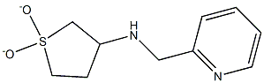 N-(1,1-dioxidotetrahydrothien-3-yl)-N-(pyridin-2-ylmethyl)amine Struktur