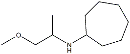 N-(1-methoxypropan-2-yl)cycloheptanamine Struktur