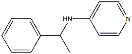 N-(1-phenylethyl)pyridin-4-amine Struktur