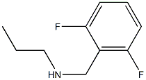 N-(2,6-difluorobenzyl)-N-propylamine Struktur