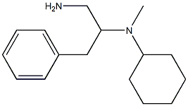 N-(2-amino-1-benzylethyl)-N-cyclohexyl-N-methylamine Struktur