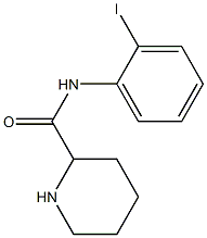 N-(2-iodophenyl)piperidine-2-carboxamide Struktur