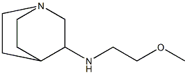 N-(2-methoxyethyl)-1-azabicyclo[2.2.2]octan-3-amine Struktur