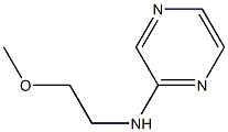 N-(2-methoxyethyl)pyrazin-2-amine Struktur