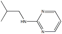 N-(2-methylpropyl)pyrimidin-2-amine Struktur