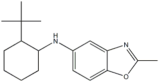 N-(2-tert-butylcyclohexyl)-2-methyl-1,3-benzoxazol-5-amine Struktur