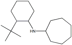 N-(2-tert-butylcyclohexyl)cycloheptanamine Struktur