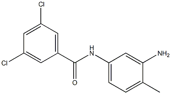 N-(3-amino-4-methylphenyl)-3,5-dichlorobenzamide Struktur