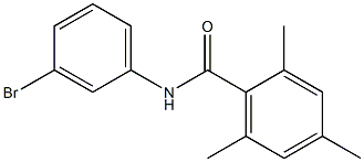 N-(3-bromophenyl)-2,4,6-trimethylbenzamide Struktur