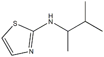 N-(3-methylbutan-2-yl)-1,3-thiazol-2-amine Struktur