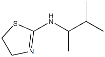 N-(3-methylbutan-2-yl)-4,5-dihydro-1,3-thiazol-2-amine Struktur