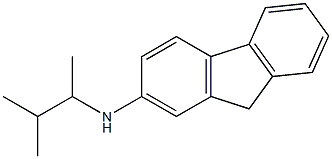 N-(3-methylbutan-2-yl)-9H-fluoren-2-amine Struktur