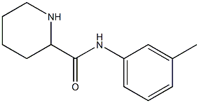 N-(3-methylphenyl)piperidine-2-carboxamide Struktur