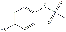 N-(4-sulfanylphenyl)methanesulfonamide Struktur