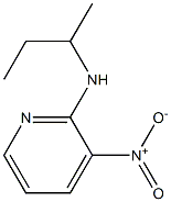 N-(butan-2-yl)-3-nitropyridin-2-amine Struktur