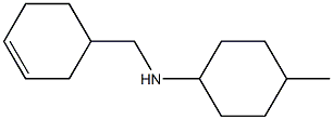 N-(cyclohex-3-en-1-ylmethyl)-4-methylcyclohexan-1-amine Struktur