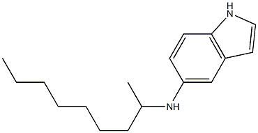 N-(nonan-2-yl)-1H-indol-5-amine Struktur