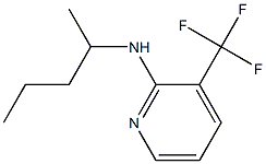 N-(pentan-2-yl)-3-(trifluoromethyl)pyridin-2-amine Struktur