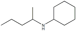 N-(pentan-2-yl)cyclohexanamine Struktur