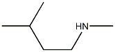 N,3-dimethylbutan-1-amine Struktur