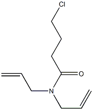 N,N-diallyl-4-chlorobutanamide Struktur