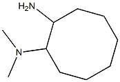 N,N-dimethylcyclooctane-1,2-diamine Struktur