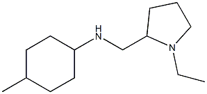 N-[(1-ethylpyrrolidin-2-yl)methyl]-4-methylcyclohexan-1-amine Struktur