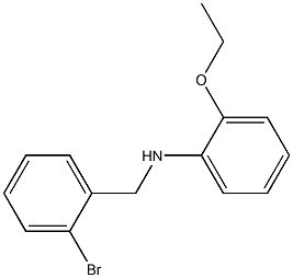 N-[(2-bromophenyl)methyl]-2-ethoxyaniline Struktur