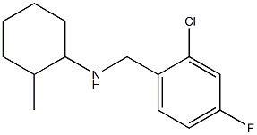 N-[(2-chloro-4-fluorophenyl)methyl]-2-methylcyclohexan-1-amine Struktur