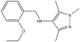 N-[(2-ethoxyphenyl)methyl]-1,3,5-trimethyl-1H-pyrazol-4-amine Struktur