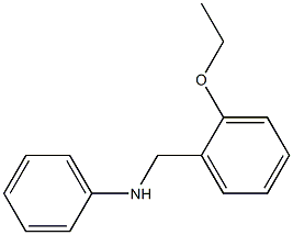 N-[(2-ethoxyphenyl)methyl]aniline Struktur