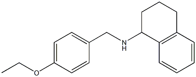 N-[(4-ethoxyphenyl)methyl]-1,2,3,4-tetrahydronaphthalen-1-amine Struktur