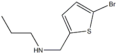 N-[(5-bromothien-2-yl)methyl]-N-propylamine Struktur