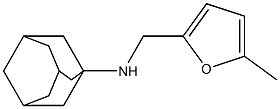 N-[(5-methylfuran-2-yl)methyl]adamantan-1-amine Struktur