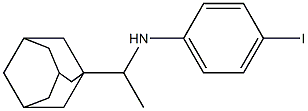 N-[1-(adamantan-1-yl)ethyl]-4-iodoaniline Struktur