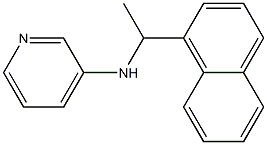 N-[1-(naphthalen-1-yl)ethyl]pyridin-3-amine Struktur