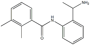 N-[2-(1-aminoethyl)phenyl]-2,3-dimethylbenzamide Struktur