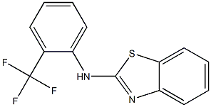 N-[2-(trifluoromethyl)phenyl]-1,3-benzothiazol-2-amine Struktur