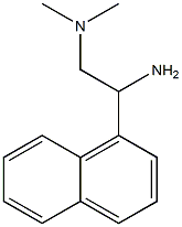 N-[2-amino-2-(1-naphthyl)ethyl]-N,N-dimethylamine Struktur