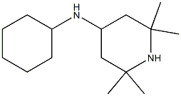 N-cyclohexyl-2,2,6,6-tetramethylpiperidin-4-amine Struktur