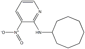 N-cyclooctyl-3-nitropyridin-2-amine Struktur