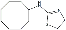 N-cyclooctyl-4,5-dihydro-1,3-thiazol-2-amine Struktur