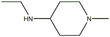 N-ethyl-1-methylpiperidin-4-amine Struktur