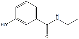 N-ethyl-3-hydroxybenzamide Struktur