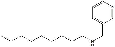 nonyl(pyridin-3-ylmethyl)amine Struktur