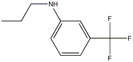 N-propyl-3-(trifluoromethyl)aniline Struktur